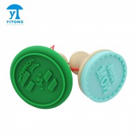 Professional Silicone Stamp Making For Cake Cookie, Silicone Dry Seal Stamp