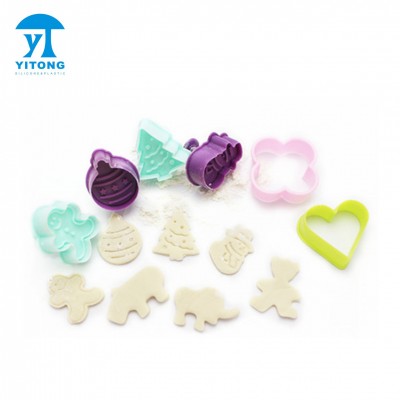 PP cookie cutter set plastic cutters