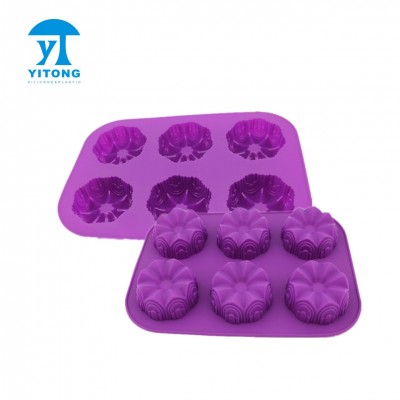 Multi shapes silicone mold for cakes