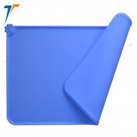 non spill food Pad Water Cushion LFGB approval bowl mat Silicone Waterproof Dog Cat feeding Pet Mats Tray