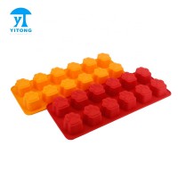 Silicone Dog Treats Molds 12-Cavity Puppy Dog Paw  Non-Stick Molds for Dog Treats Ice Cube Tray Mold